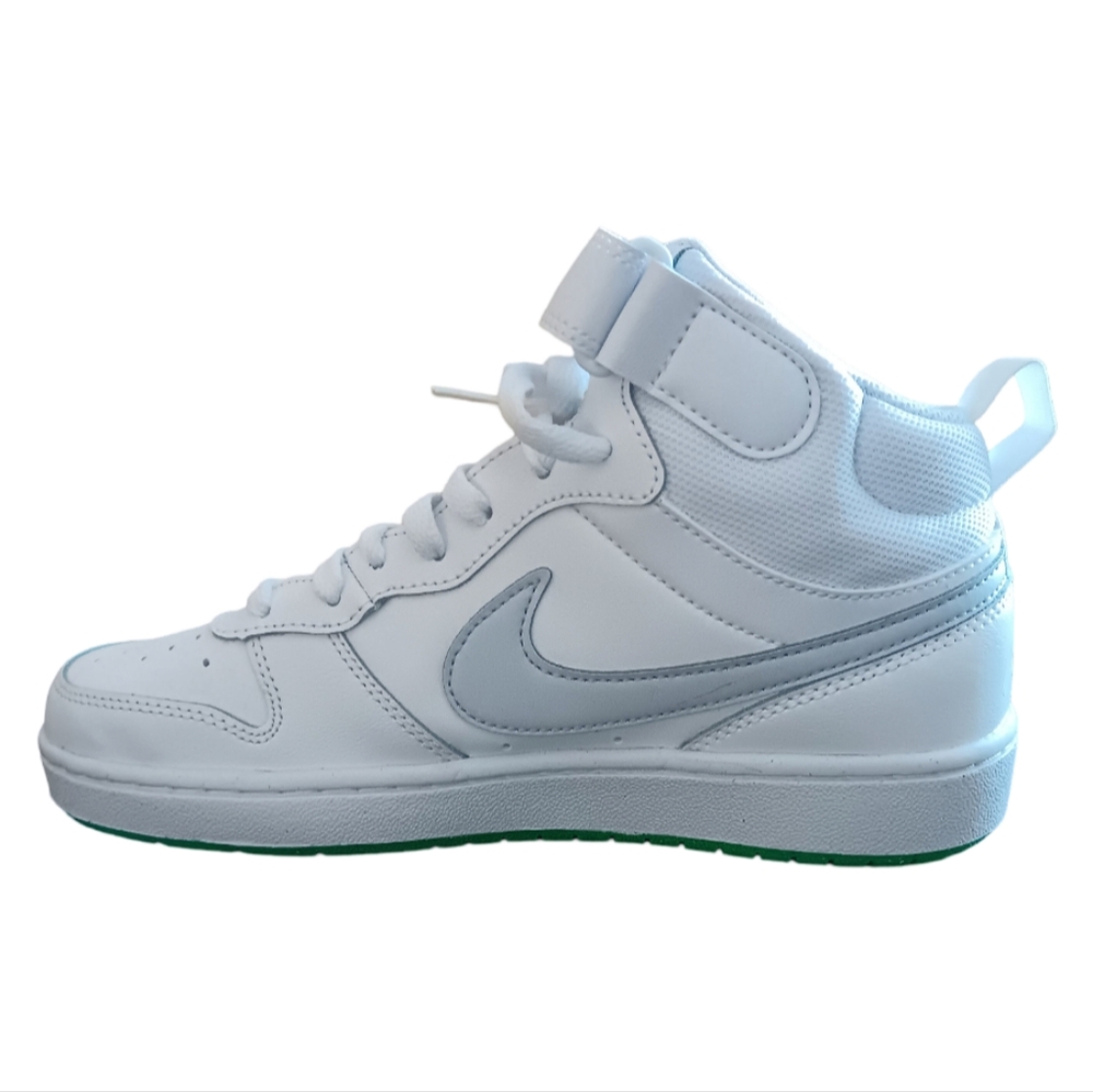 Nike Court Borough Mid 2 Big Kids Sneakers White/ Football Grey Various Sizes - Picture 2 of 11